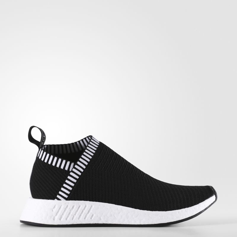 Adidas originals nmd cs2 trainers in all on sale black